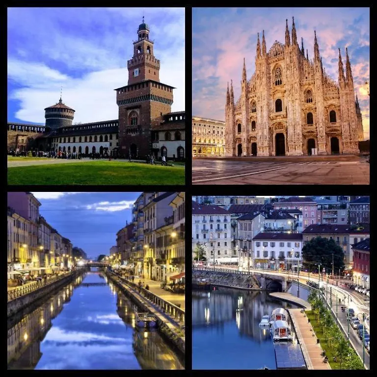 Apartment In Villa Milano location